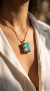The Aurora Opal Pendant