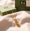 Honeycomb Bee Pendant